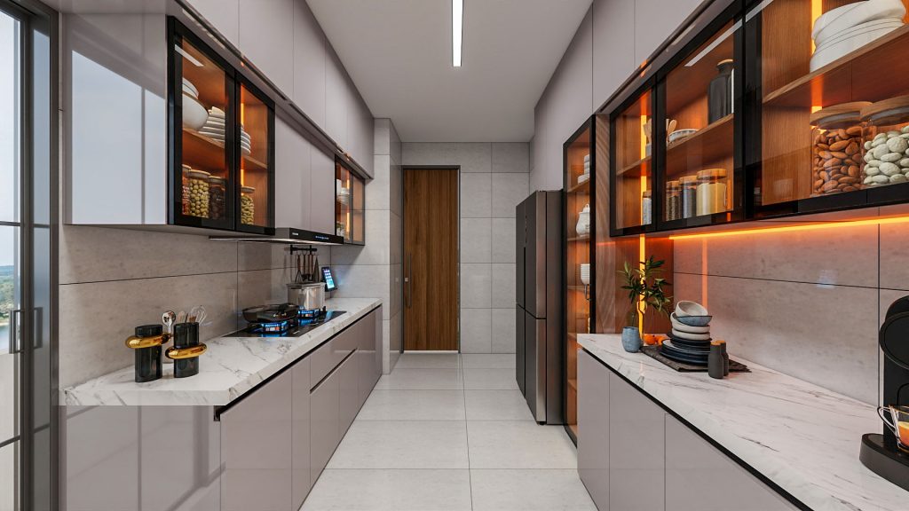 Kitchen 3D view